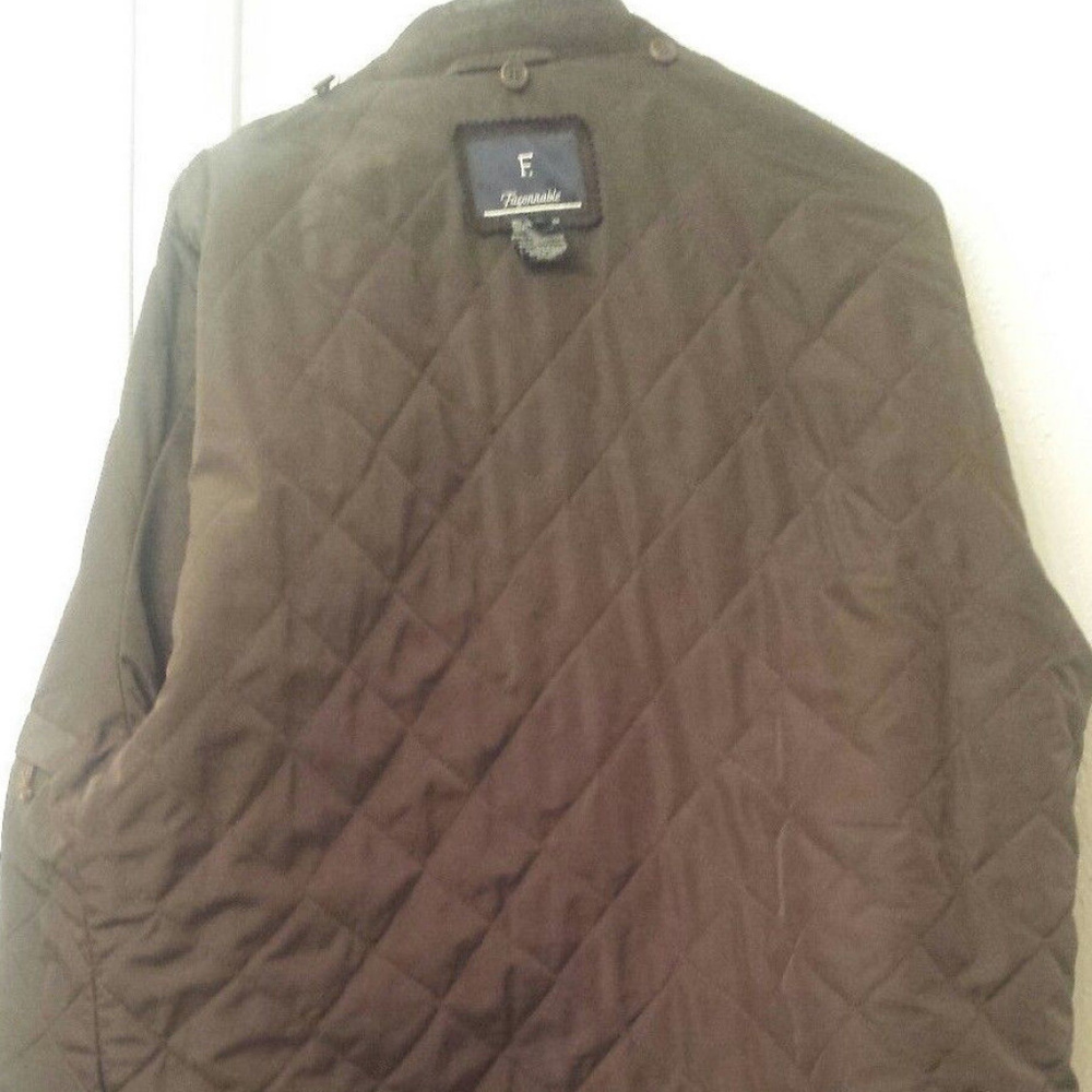 Faconnable Calfskin Leather Bomber Jacket XL - Picture 8 of 8